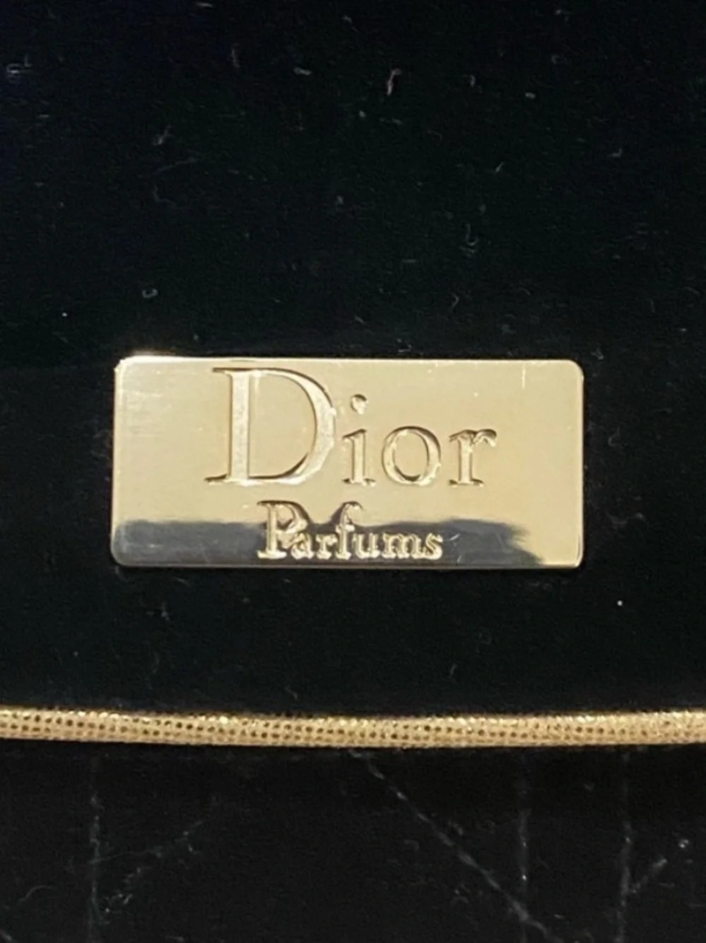 Dior chic velvet